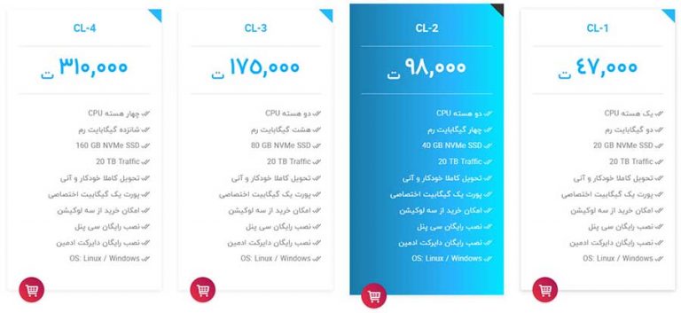 آموزش سفارش سرور مجازی ابری