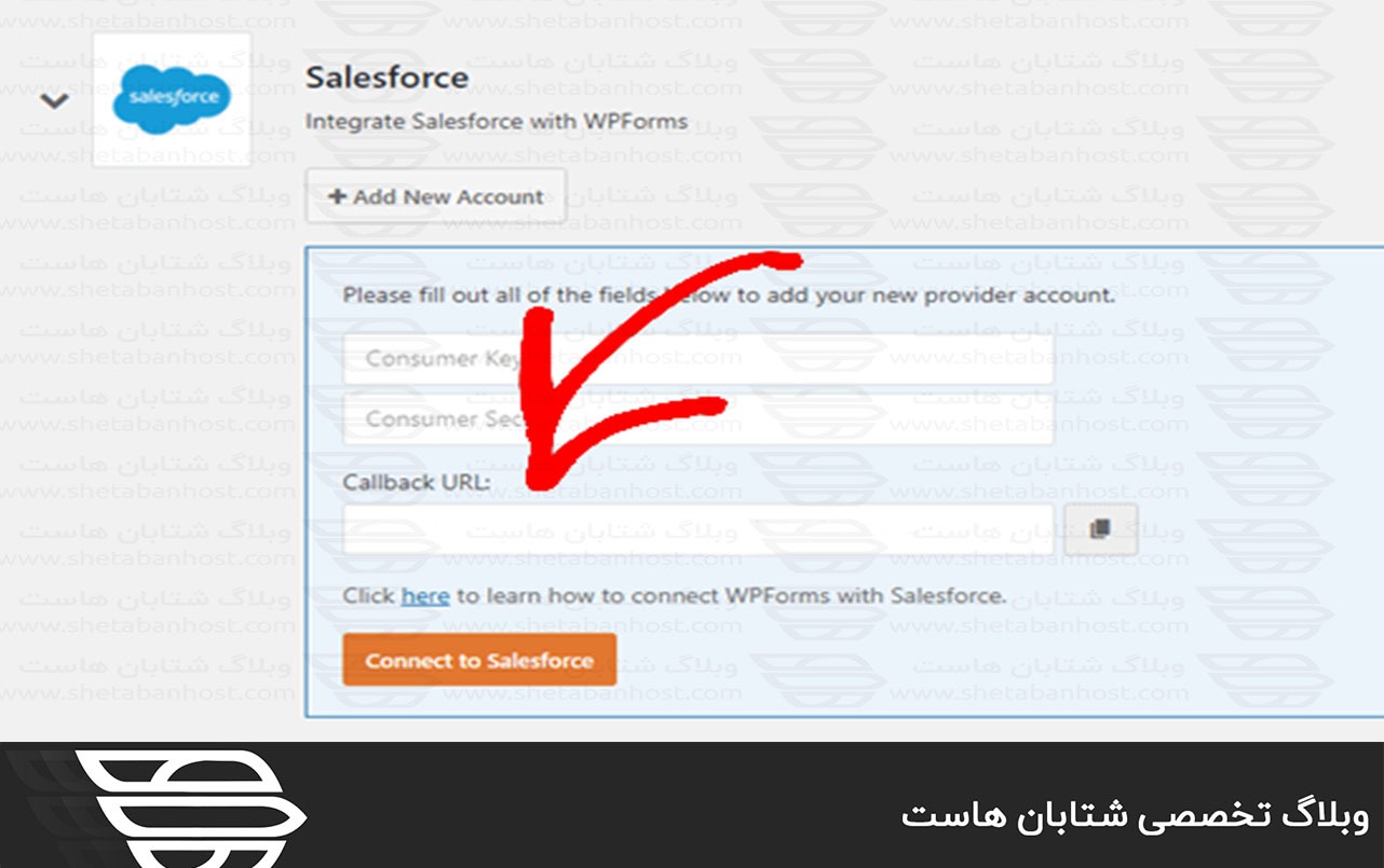 اتصال Salesforce به فرم های وردپرس